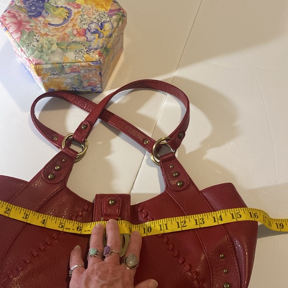 Tommy Hilfiger Y2K red faux leather bag free with bundle purchase over $100.00 - Picture 8 of 11